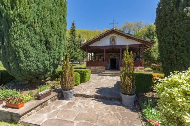 Temski Manastırı, Sırbistan - 16 Nisan 2016: Temski görünüm monastery St. George, Pirot bölge