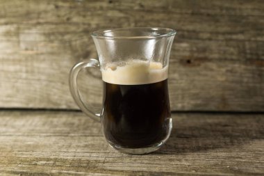 Kupası ve kahve tanesi