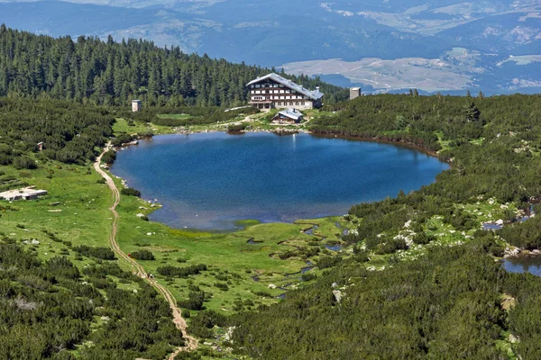 Atemberaubende Landschaft rund um Bezbog See, Pirin Berg — Stockfoto