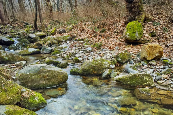 Incredibile vista sul fiume Crazy Mary, Belasitsa Mountain — Foto Stock