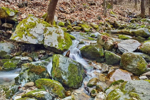 Niesamowity widok Crazy Mary River, Belasitsa góry — Zdjęcie stockowe