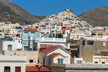Panoramik Nakşa Adası, Cyclades