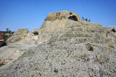 Kalıntılar antika Trakyalı Sanctuary Tatul, Kırcaali bölgesi