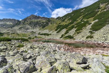 Muhteşem panoramik Musalenski göller, Bulgaristan