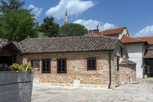 Skopje, Republik Mazedonien - 13. Mai 2017: Orthodoxe Kirche der Himmelfahrt Jesu in Skopje — Stockfoto