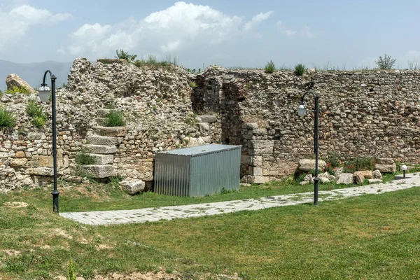 Skopje, Republika Macedonii - 13 maja 2017: Skopje fortecy (Twierdza Kale) na starym mieście — Zdjęcie stockowe