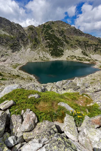 Incrível vista panorâmica dos lagos Musalenski, montanha Rila — Fotografia de Stock