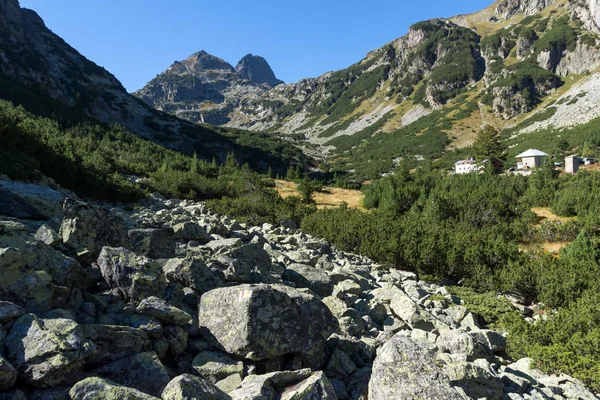 Şaşırtıcı panorama Malyovitsa tepe, Rila Dağı