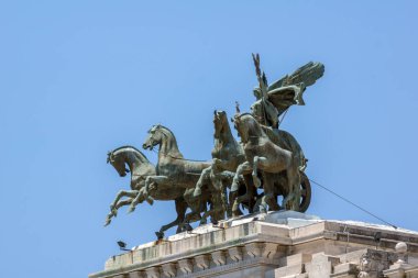 Rome, İtalya - 22 Haziran 2017: görünüm, Bina, Yargıtay temyiz Roma şehrinin içinde şaşırtıcı