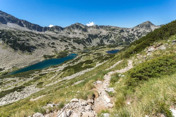 Amazing Landscape of Dalgoto (The Long ) lake, Pirin Mountain — Stok Foto