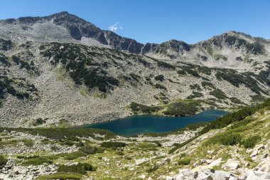 Dalgoto (uzun) Gölü, Pirin Dağı ile manzara