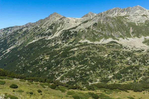 Pemandangan yang menakjubkan dengan puncak Polezhan, Pirin Mountain — Stok Foto