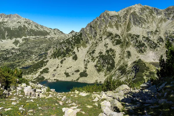 Prevalski göl ve Valyavishki Kınalı tepe, Pirin Dağı ile şaşırtıcı Panorama