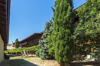Tanrı, Bulgaristan anası Nativity Rozhen Manastırı iç görünümü