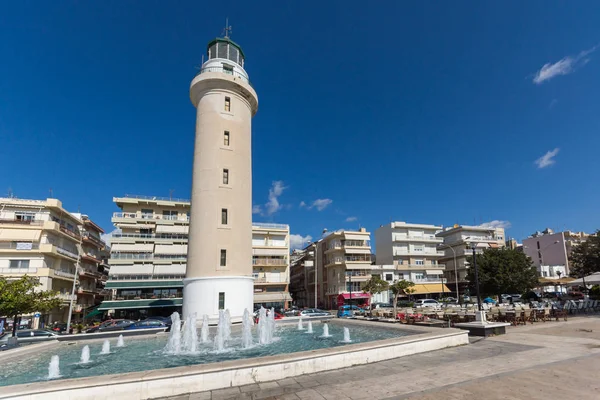 ALEXANDROUPOLI, GRECIA - 23 SETTEMBRE 2017: Ligthouse nella città di Alexandroupoli, Macedonia orientale e Tracia — Foto Stock