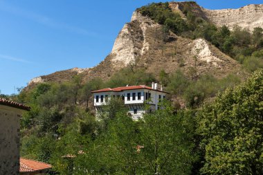 Kum piramitler ve Panorama Melnik kasaba, Blagoevgrad bölge için