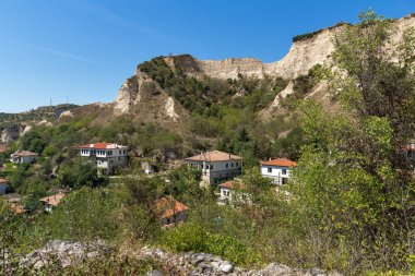 Kum piramitler ve Panorama Melnik kasaba, Blagoevgrad bölge için