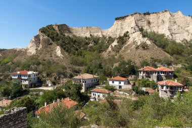 Kum piramitler ve Panorama Melnik kasaba, Blagoevgrad bölge için
