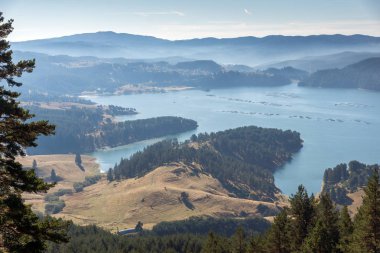 İnanılmaz Dospat depo, Paşmaklı bölgesi sonbahar Panoraması