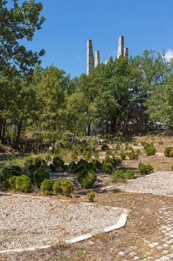 Samuel Kalesi, Bulgaristan - 6 Eylül 2017: kale, Bulgar Çarı Samuel Kliuch Köyü, Yukarı Cuma bölge yakınındaki