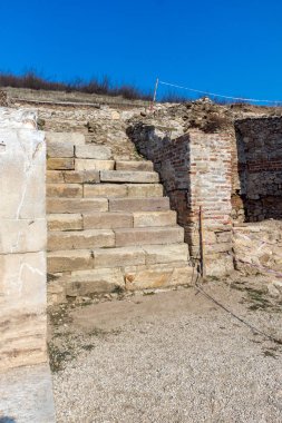 Heraclea Sintica - antik Yunan polis Makedonya, Bulgaristan Philip II tarafından inşa kalıntıları
