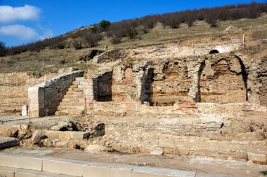 Heraclea Sintica - antik Yunan polis Makedonya, Bulgaristan Philip II tarafından inşa kalıntıları