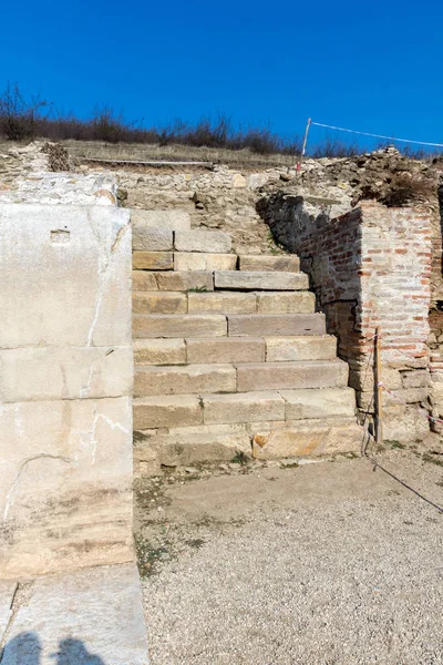 Heraclea Sintica - Ruinas de la antigua polis griega construida por Felipe II de Macedonia, Bulgaria —  Fotos de Stock