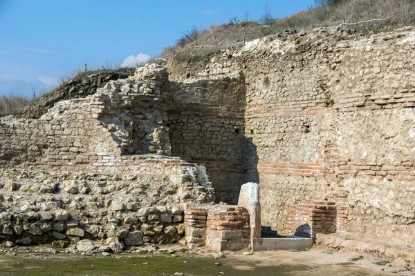 Heraclea Sintica - Ruinas de la antigua polis griega construida por Felipe II de Macedonia, Bulgaria —  Fotos de Stock