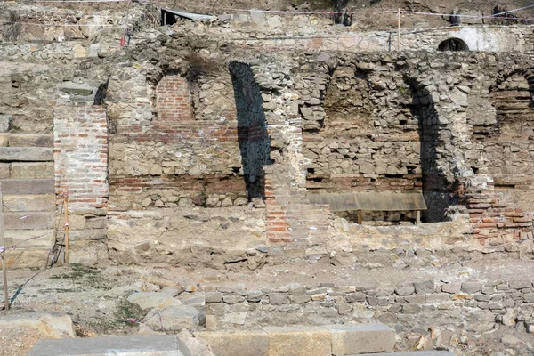 Гераклеї Sintica - руїни стародавнього грецького міста побудований Філіп Ii Македонії, Болгарія — стокове фото