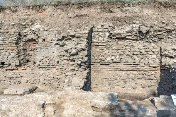 Heraclea Sintica - Ruinas de la antigua polis griega construida por Felipe II de Macedonia, Bulgaria —  Fotos de Stock