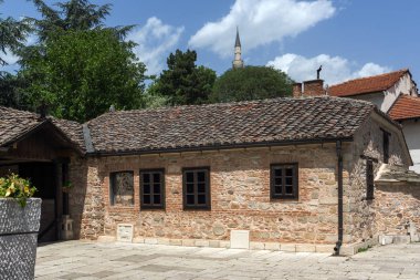 Skopje, Makedonya - 13 Mayıs 2017: Ortodoks Kilisesi İsa Üsküp'yükseliş