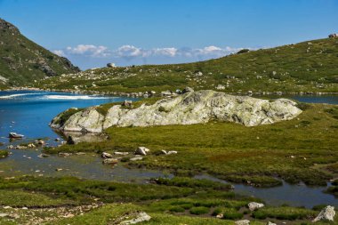 Trefoil Gölü, Rila Dağı, yedi Rila göller görünümünü şaşırtıcı