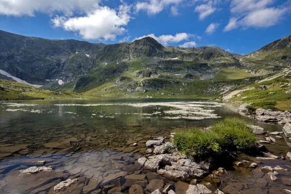 Pemandangan yang menakjubkan dari Danau Kembar, Tujuh Danau Rila — Stok Foto