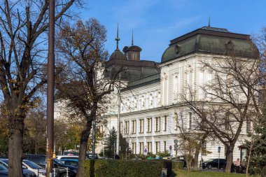 Sofia, Bulgaristan - 7 Kasım 2017: National Gallery yabancı sanat Quadrat 500 Sofya için