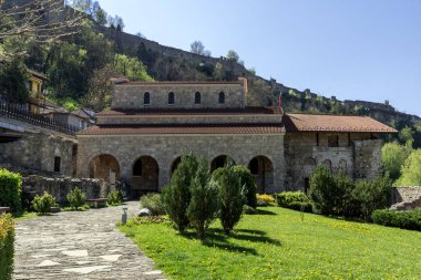 Veliko Tarnovo, Bulgaristan - 11 Nisan 2017: Kırk Şehitler kilisenin Veliko Tarnovo şehir içinde,