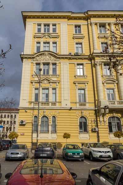 Sofia Bulgaristan Kasım 2017 Sofya Bulgaristan Şehir Merkezinde Old Building — Stok fotoğraf