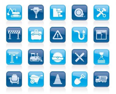 yapı ve inşaat Icons - vector Icon set
