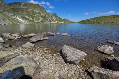 Böbrek göl, yedi Rila göller, Bulgaristan muhteşem manzara