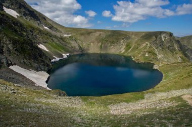 Gözde göl, yedi Rila göller, Bulgaristan muhteşem manzara