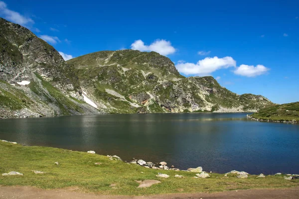 Amazing Landscape Kidney Lake Seven Rila Lakes Bulgaria — Stock Photo, Image