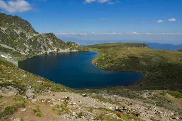 Paysage Étonnant Lac Rein Les Sept Lacs Rila Bulgarie — Photo