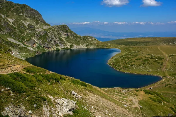 Úžasná Krajina Jezera Ledvin Sedm Rilských Jezer Bulharsko — Stock fotografie