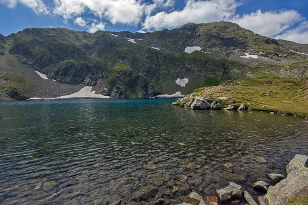 Удивительный Ландшафт Озера Семь Озер Рила Болгария — стоковое фото