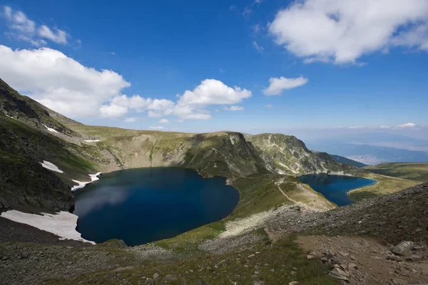 Изумительный Пейзаж Ока Почечных Озер Семь Озер Рилы Болгария — стоковое фото