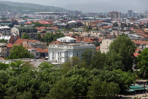 Skopje Republic Macedonia May 2017 Panorama City Skopje Fortress Kale — Stock Photo, Image