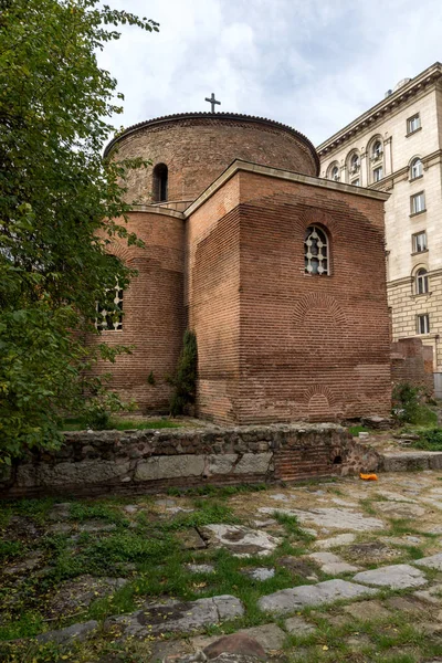 Sofia Bulgaria November 2017 Amazing View Church George Rotunda Sofia — Stock Photo, Image