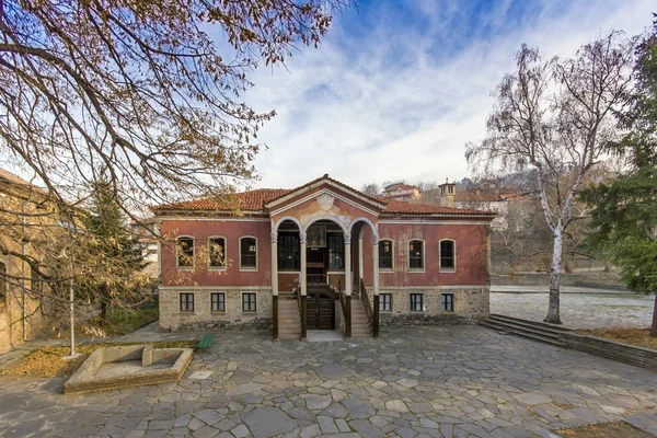 Perushtitsa Bulgaria December 2013 Building Danov School Nineteenth Century Perushtitsa — Stock Photo, Image