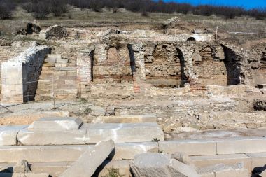 Heraclea Sintica - kalıntıları bulunan şehir, Petrich, Bulgaristan antik Yunan polis