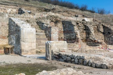 Heraclea Sintica - kalıntıları bulunan şehir, Petrich, Bulgaristan antik Yunan polis