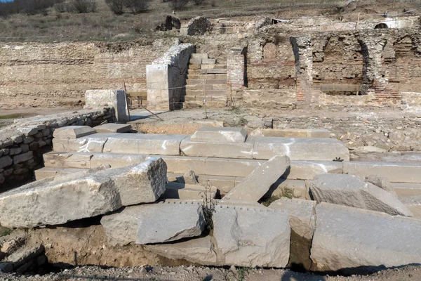 Heraclea Sintica Ruinas Antigua Polis Griega Situada Cerca Ciudad Petrich —  Fotos de Stock